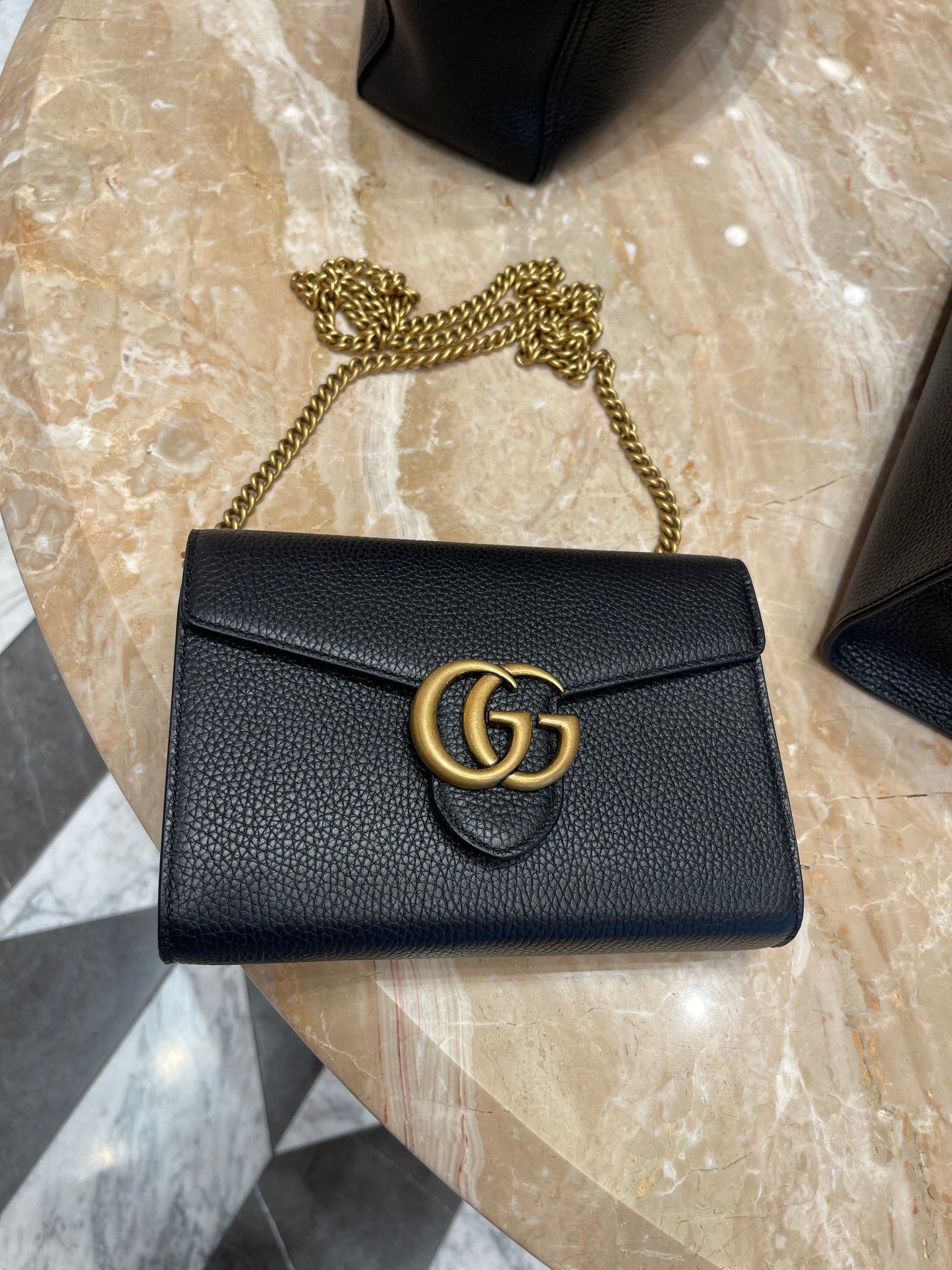 Gucci Cellarius wallet on chain 古馳鏈條手拿包