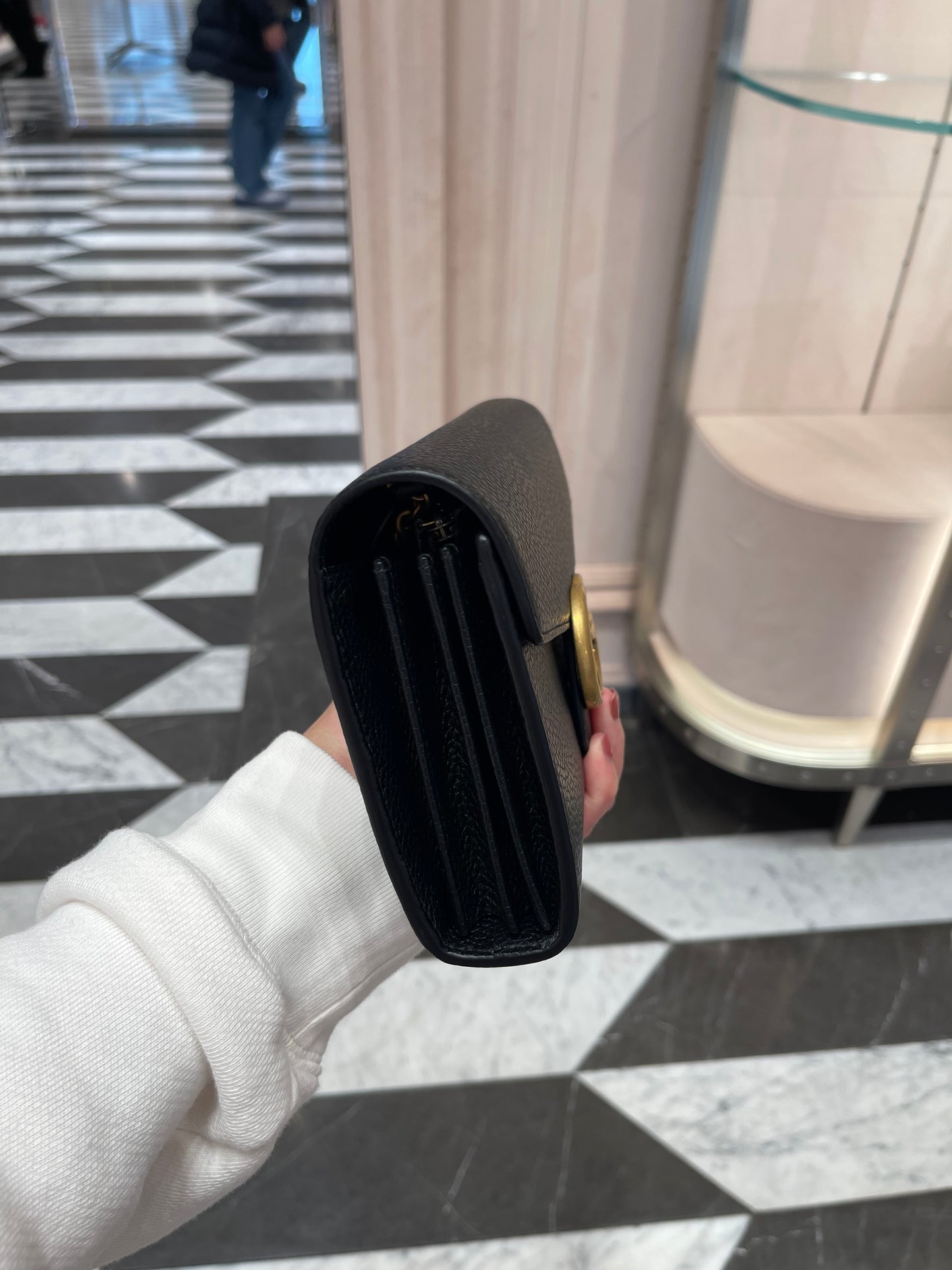 Gucci Cellarius wallet on chain 古馳鏈條手拿包