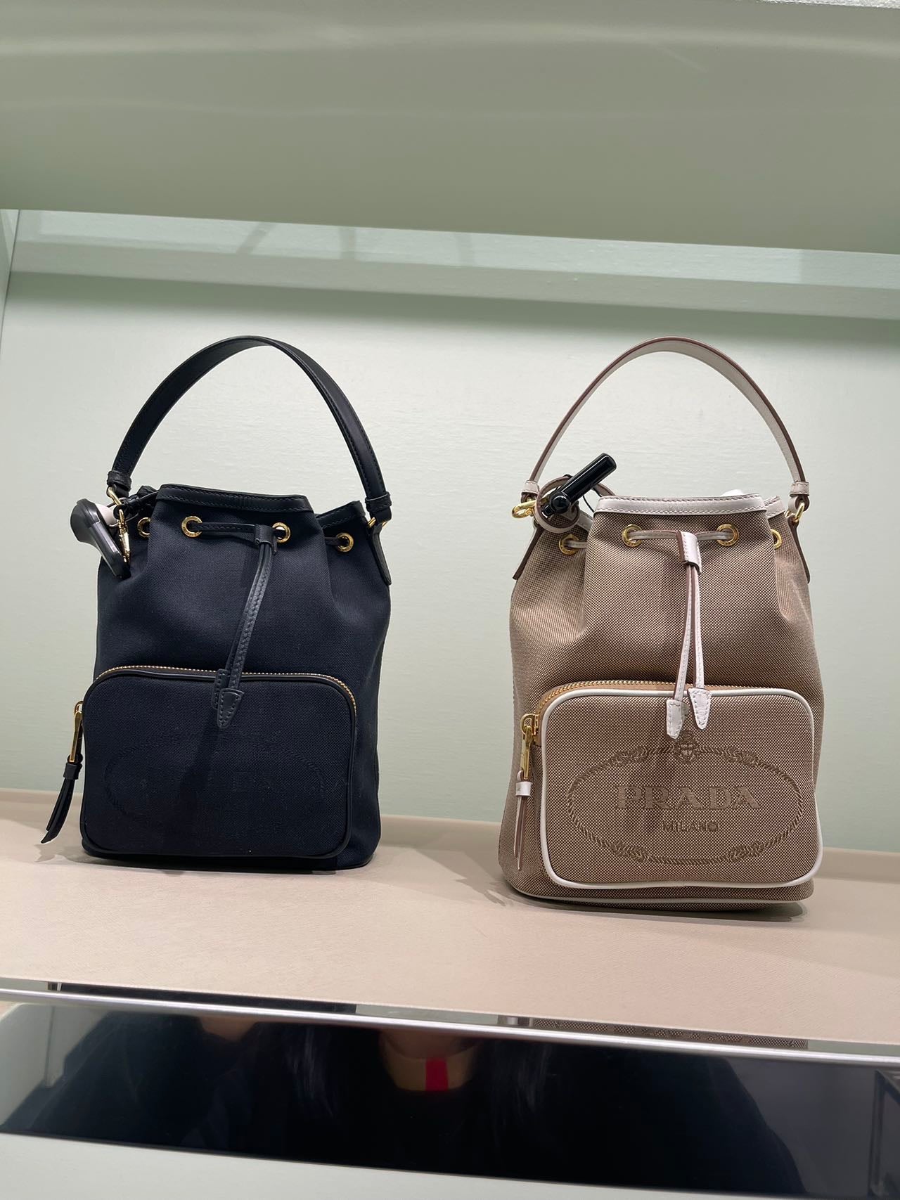 Prada canvas bucket bag 普拉達帆布水桶包