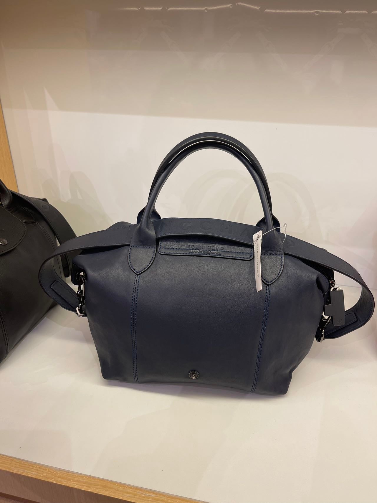 Longchamp le pliage 皮革手提肩背包