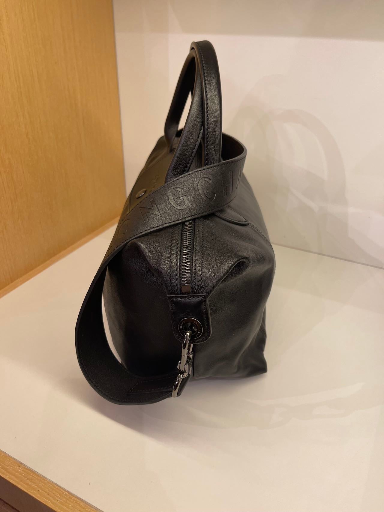 Longchamp le pliage 皮革手提肩背包