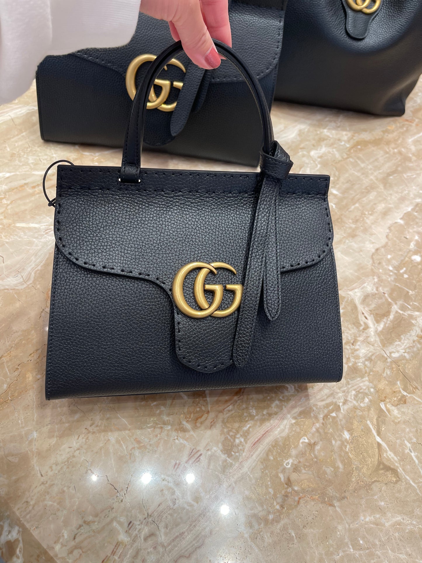 Gucci GG Marmont Cellarius handle bag 古馳提把肩背包