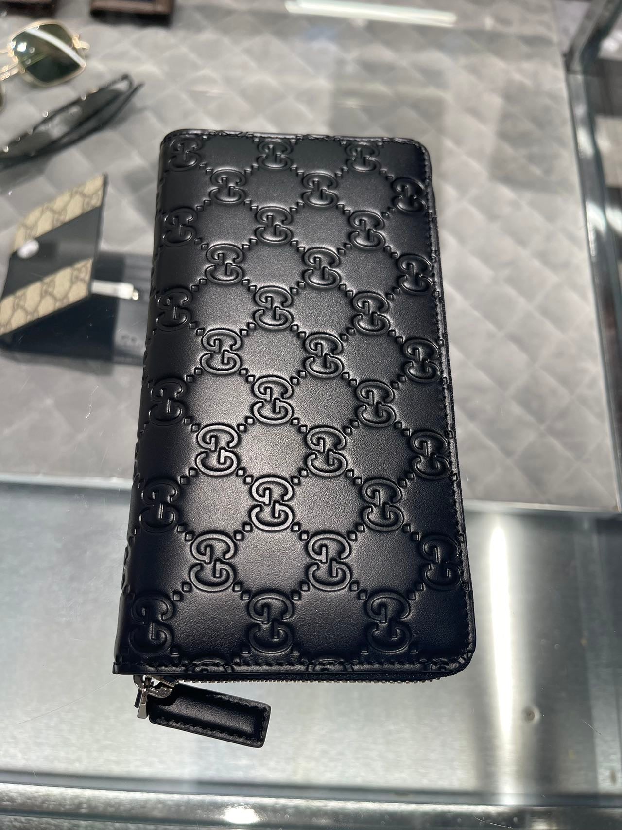 Gucci signature long wallet 古馳GG壓紋長夾