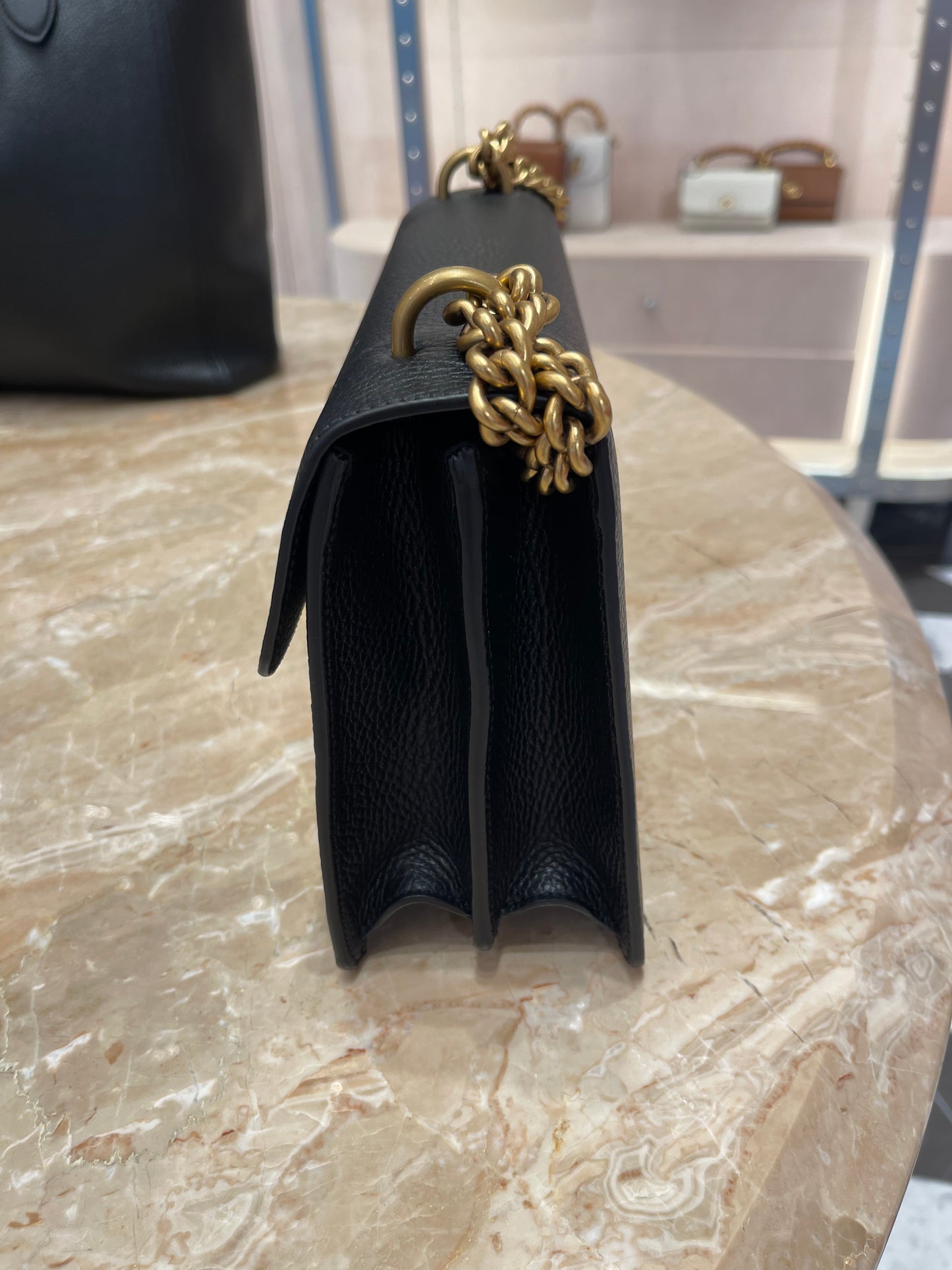 Gucci GG Marmont cellarius handbag古馳金色鏈條肩背包