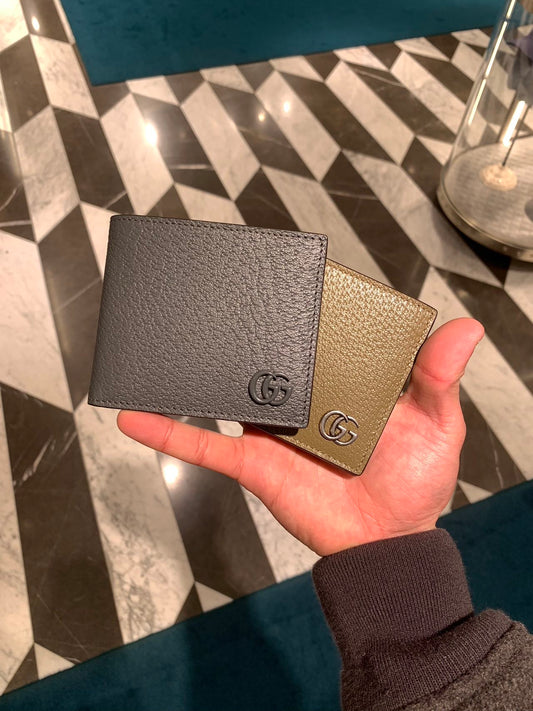 Gucci wallet 古馳GG對折卡槽皮夾