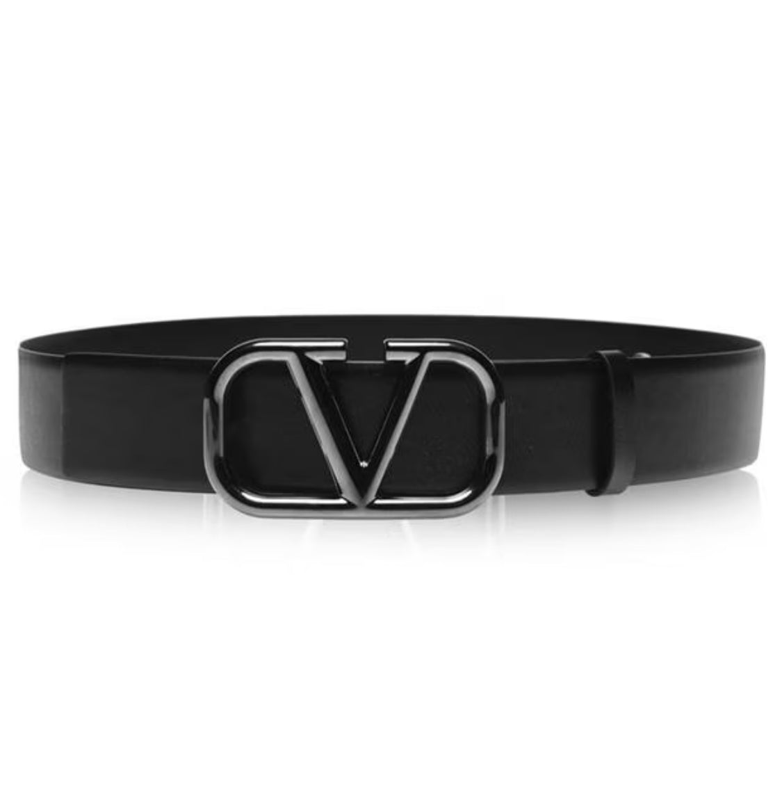 VALENTINO GARAVANI V LOGO SIGNATURE BELT 
范倫鐵諾經典大V LOGO男皮帶