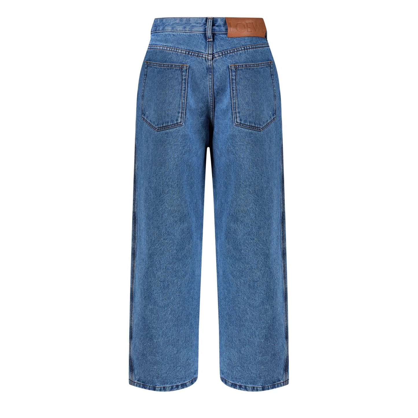 Loewe Anagram Baggy Jeans 羅意威女士logo牛仔褲
