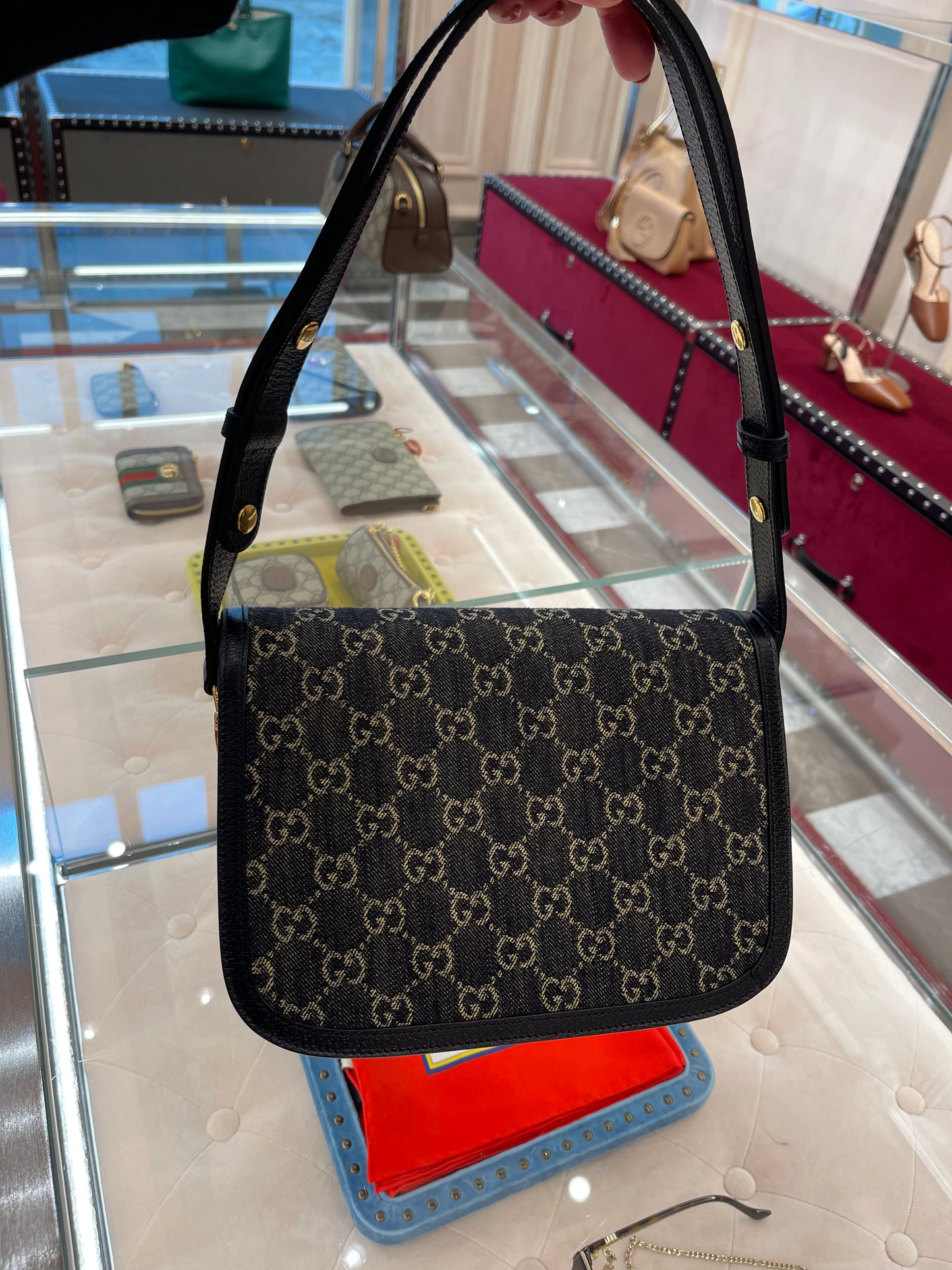 Gucci horsebit 1955 handbag古馳馬銜釦1955肩背包