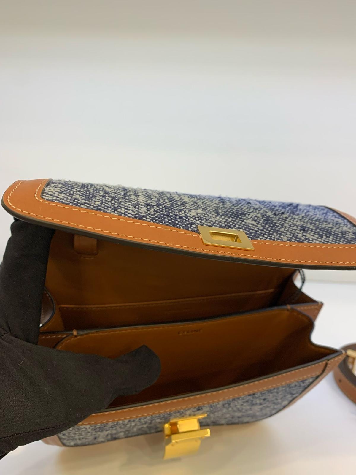 Celine Teen Classic Bag 西琳小牛皮經典肩背包*
