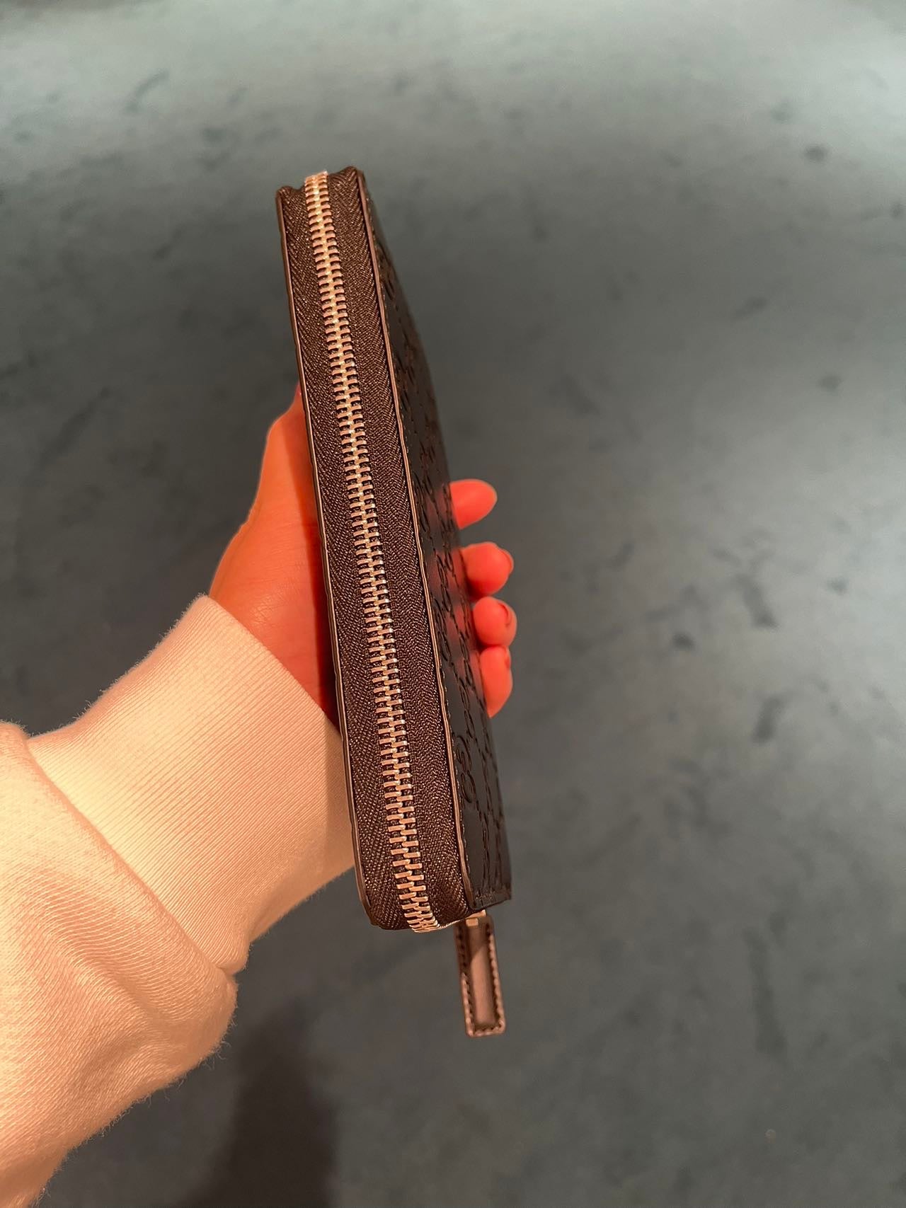 Gucci signature long wallet 古馳GG壓紋長夾