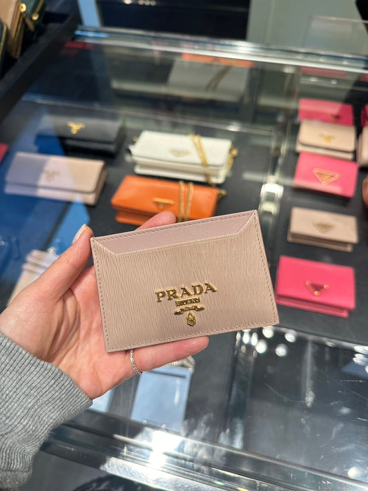 Prada card holder 普拉達水波紋卡夾
