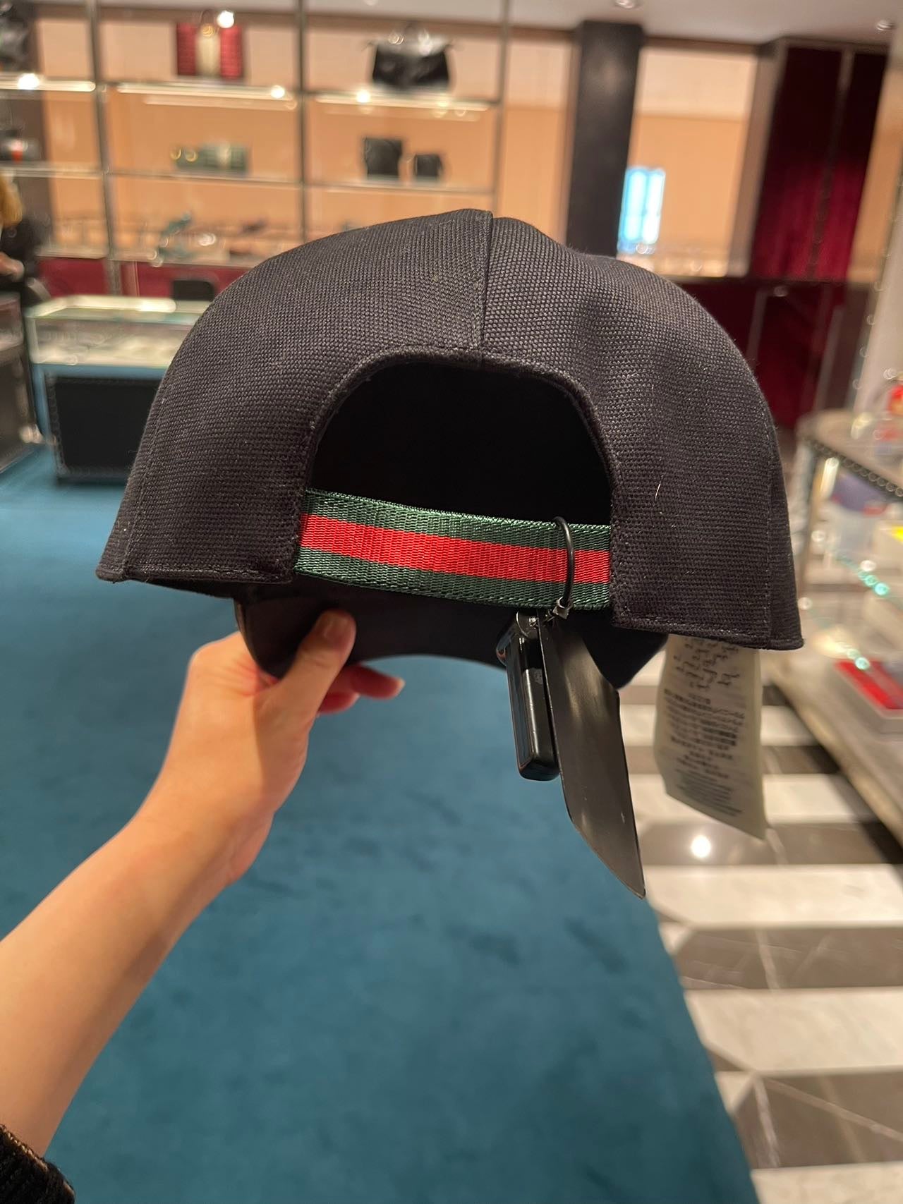 Gucci canvas cap古馳帆布鴨舌帽