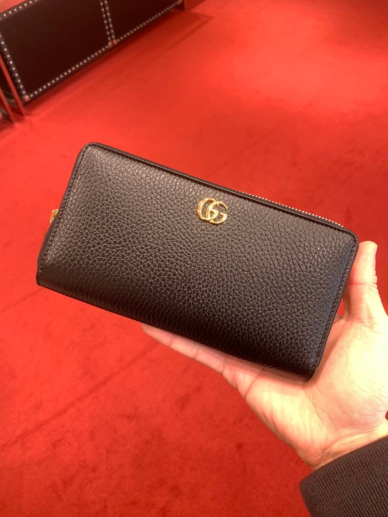 Gucci long wallet 古馳女拉鍊長夾