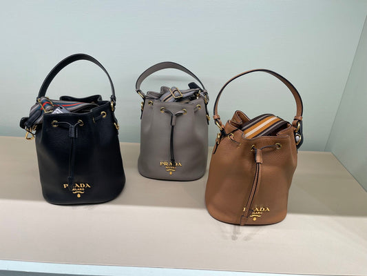 Prada leather bucket bag 普拉達皮革水桶包