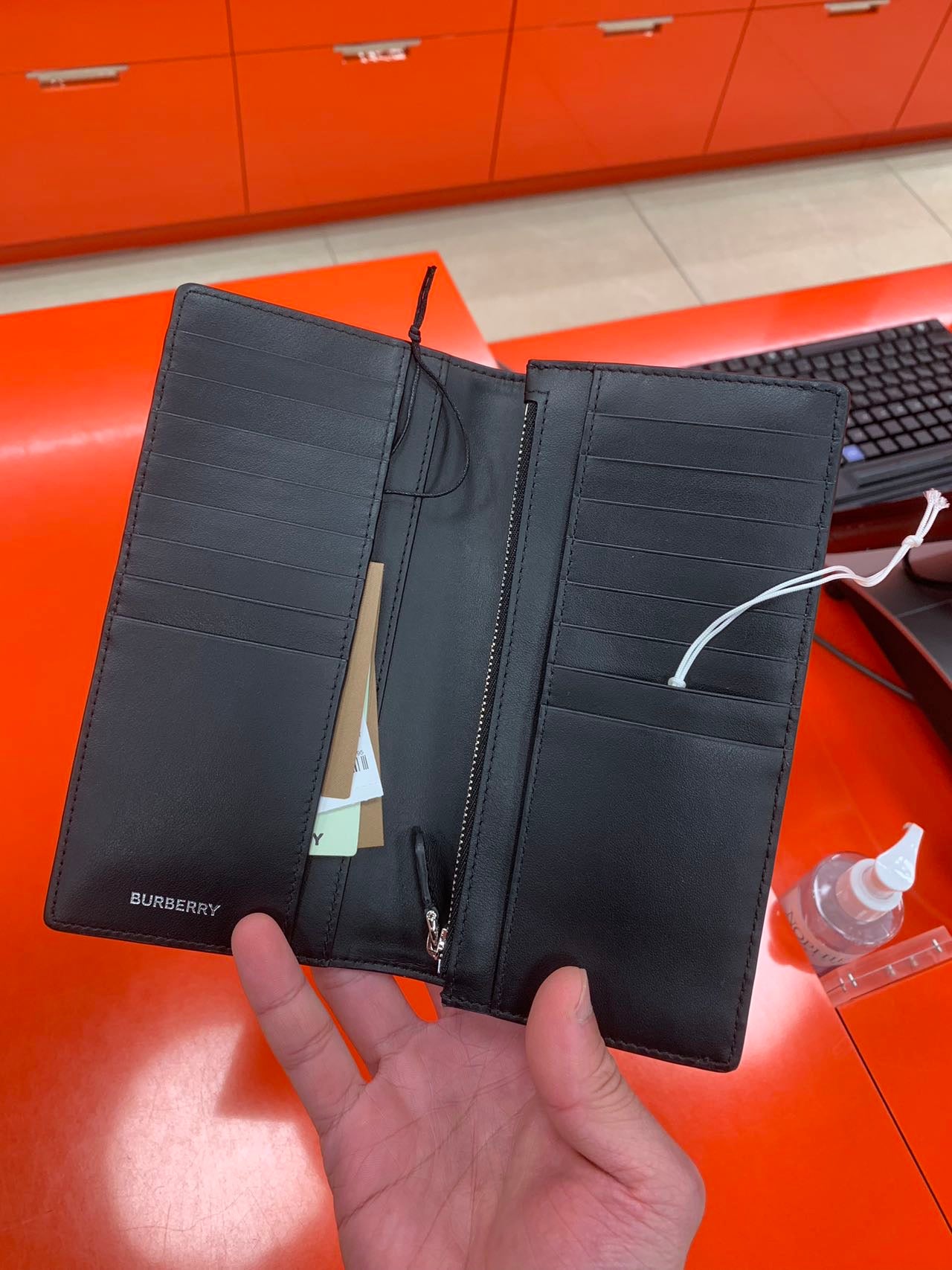 Burberry wallet 巴寶莉格紋長夾