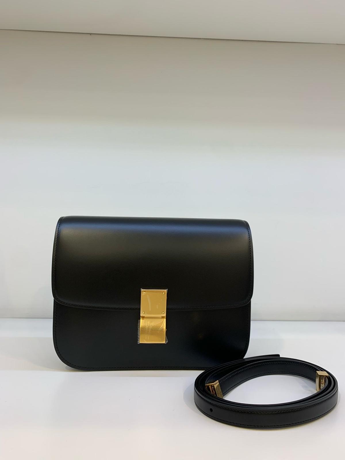 Celine Teen Classic Bag 西琳小牛皮經典肩背包*