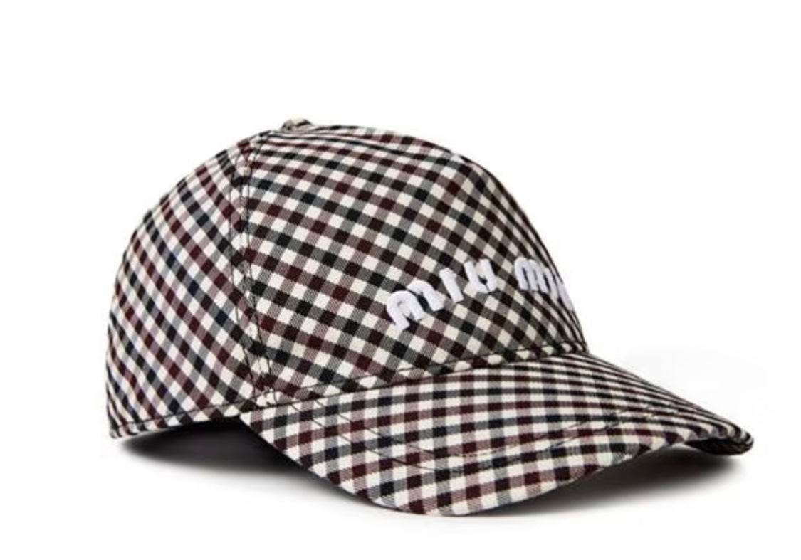 MIU MIU LOGO CAP 繆繆標誌棒球帽