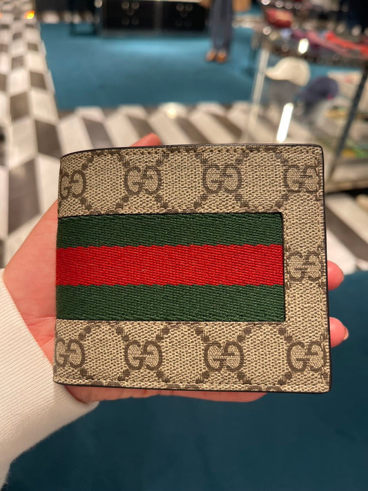 Gucci GG supreme bifold wallet 古馳GG經典老花皮夾