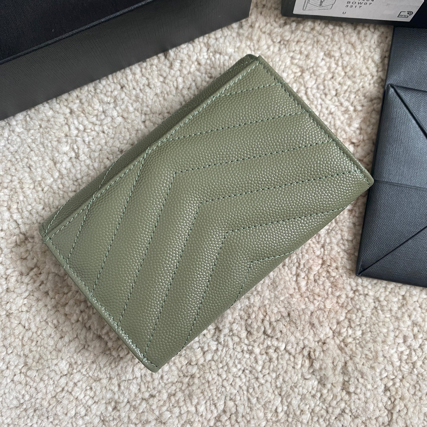 YSL saint Laurant card holder 聖羅蘭卡夾