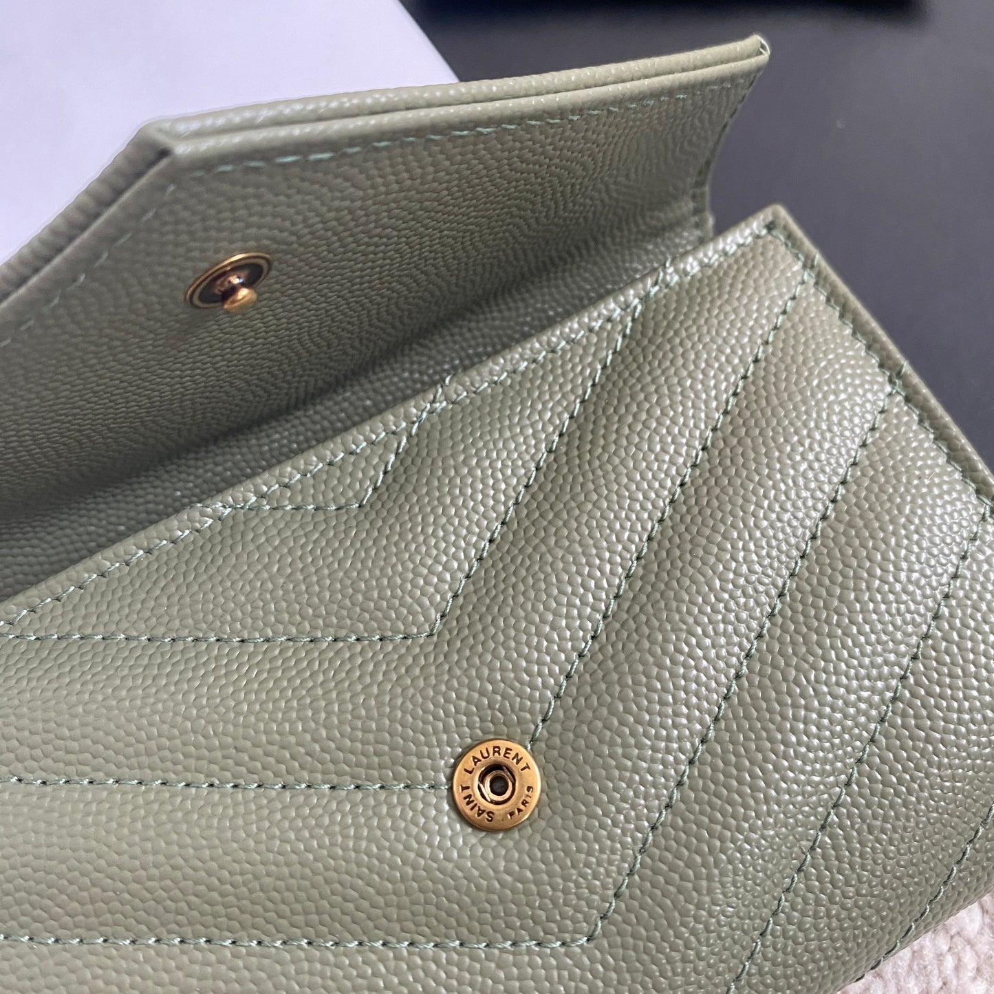 YSL saint Laurant card holder 聖羅蘭卡夾