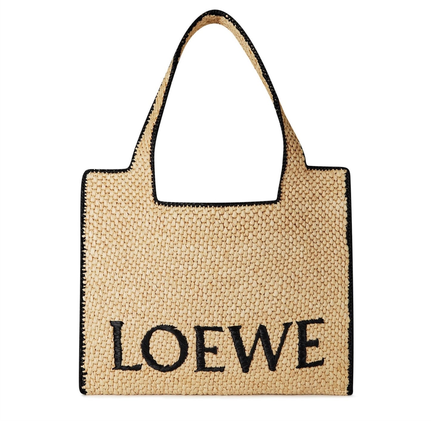 Loewe Large font tote 羅意威大號草編托特包