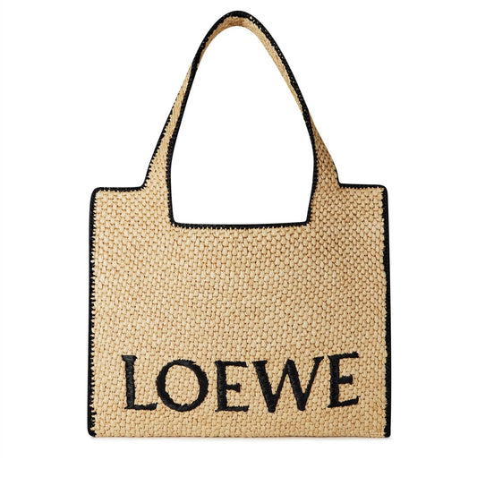 Loewe Large font tote 羅意威大號草編托特包