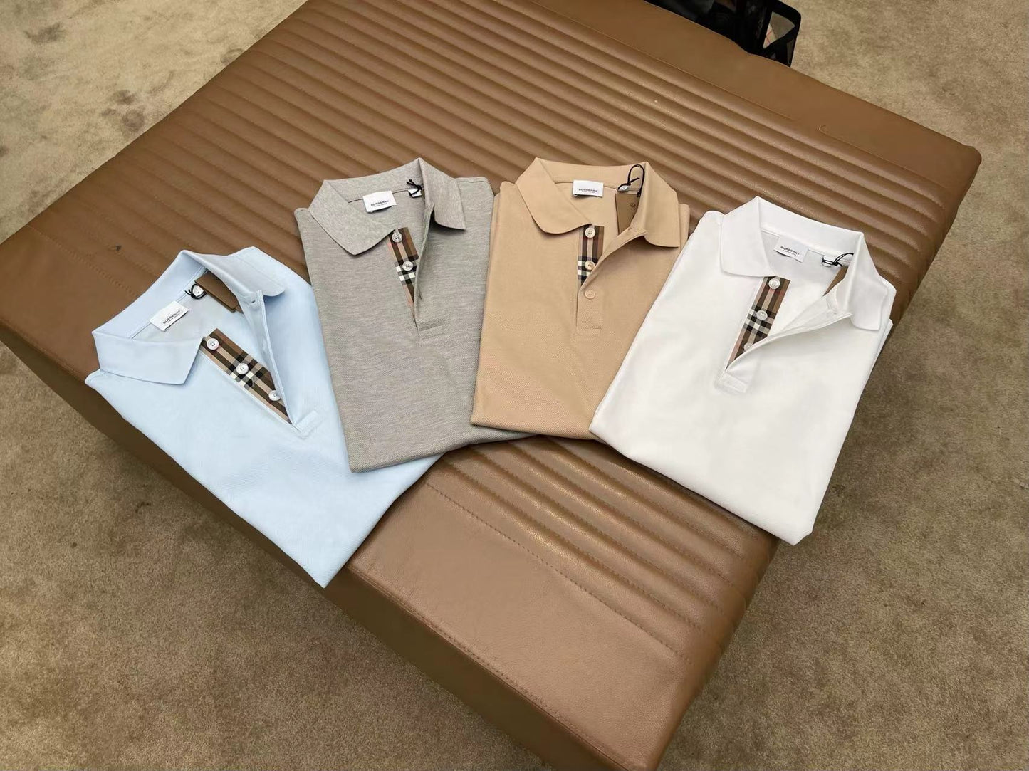 Burberry polo shirt 巴寶莉男士短袖polo衫 無刺繡