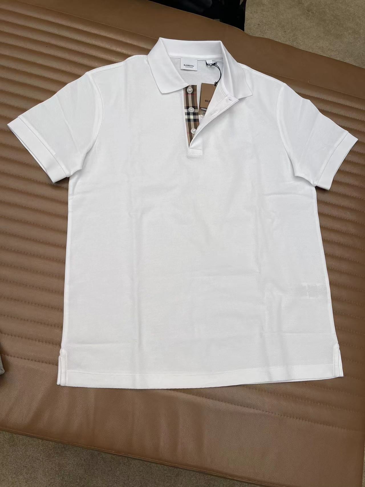 Burberry polo shirt 巴寶莉男士短袖polo衫 無刺繡
