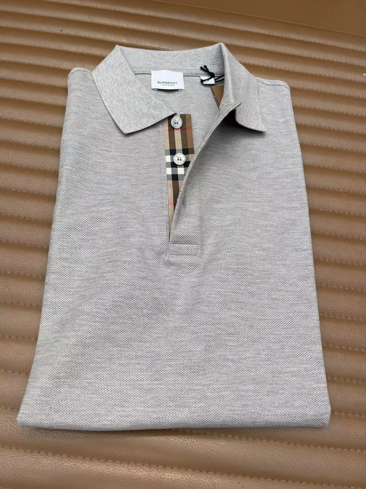 Burberry polo shirt 巴寶莉男士短袖polo衫 無刺繡