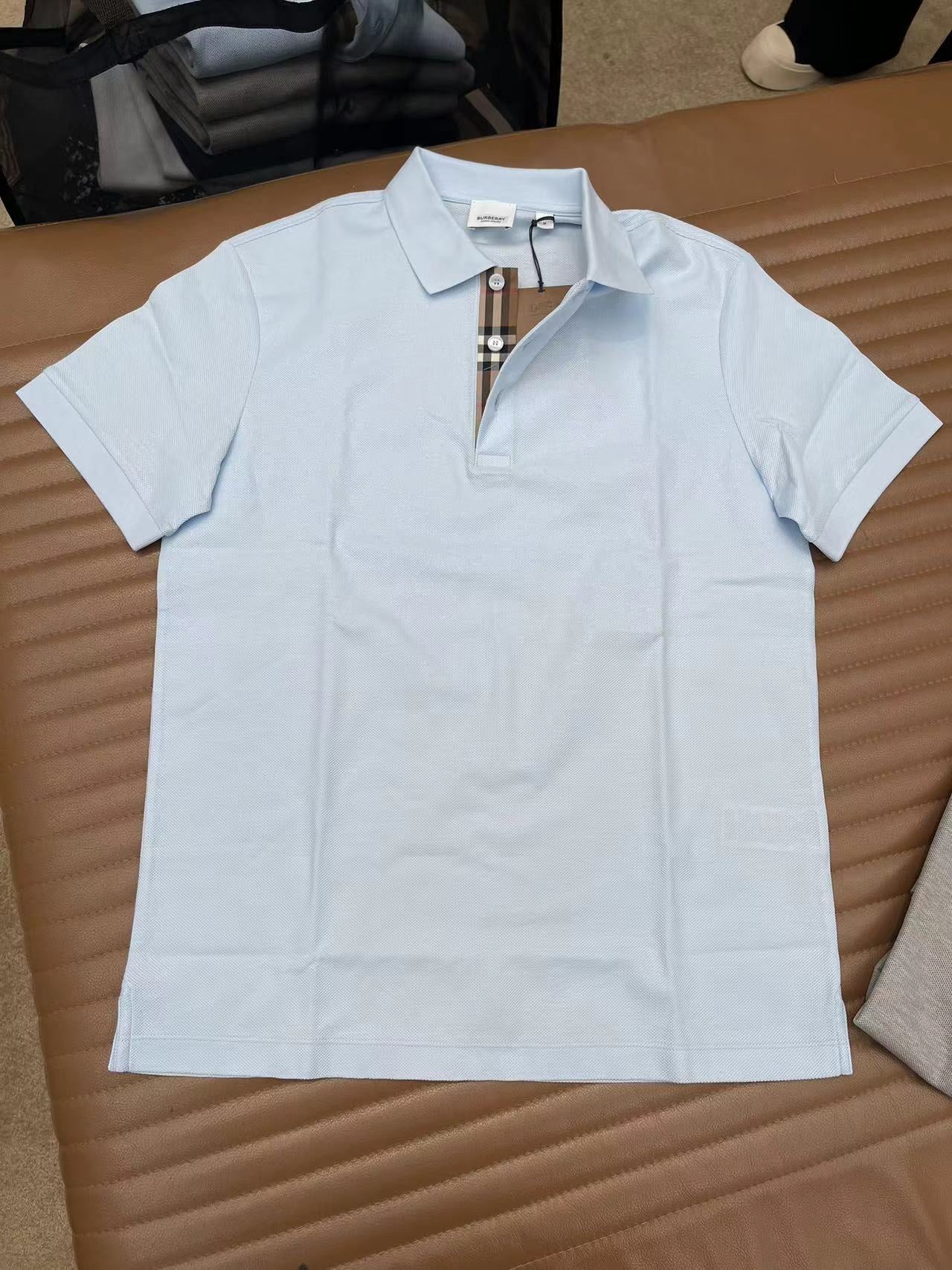 Burberry polo shirt 巴寶莉男士短袖polo衫 無刺繡