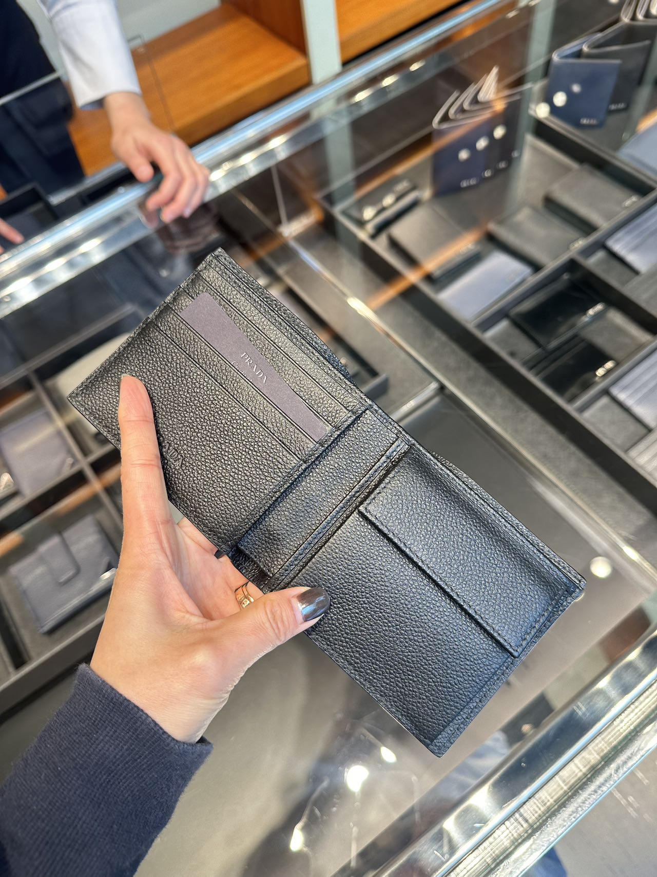 Prada bifold wallet 普拉達對折短夾