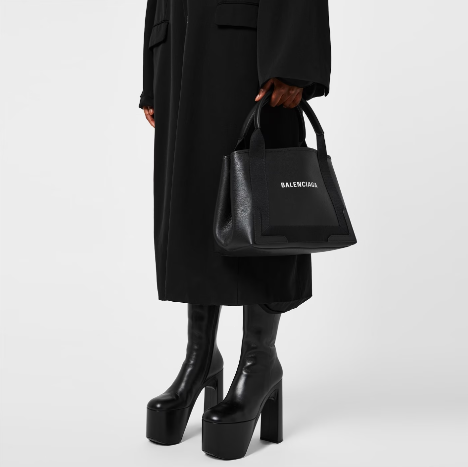 BALENCIAGA CABAS TOTE BAG 巴黎世家帆布托特包