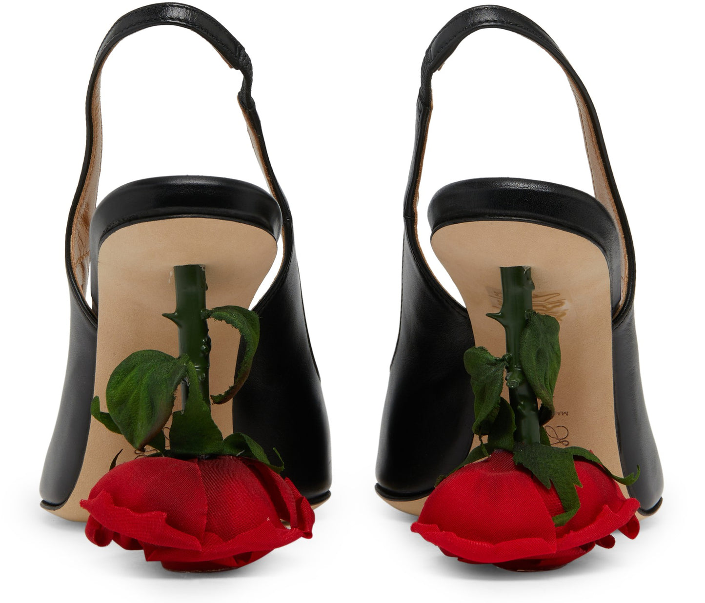 LOEWE calfskin slingback pumps