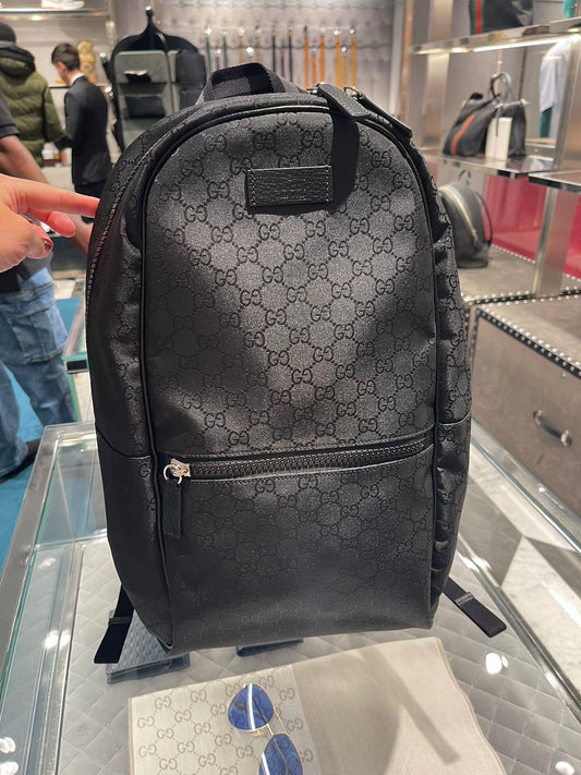 Gucci canvas backpack 古馳帆布後背包
