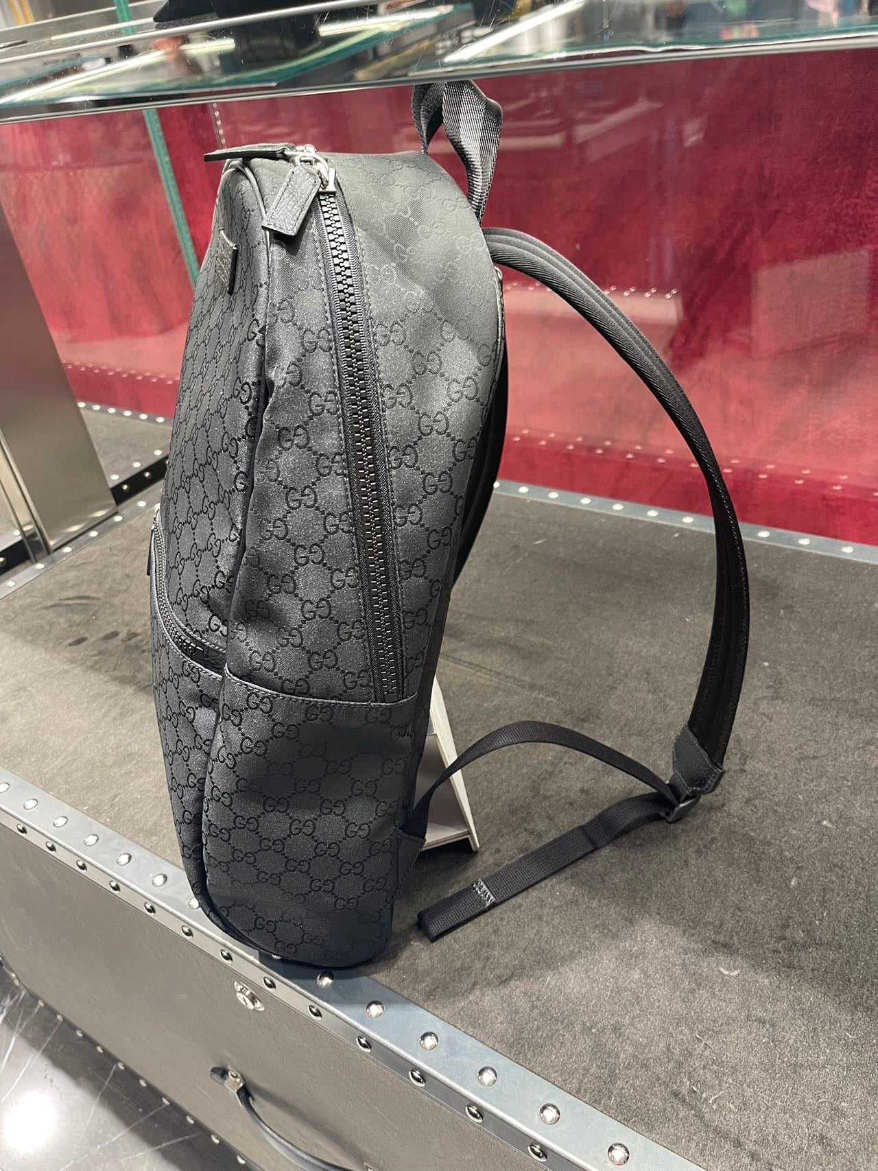 Gucci canvas backpack 古馳帆布後背包