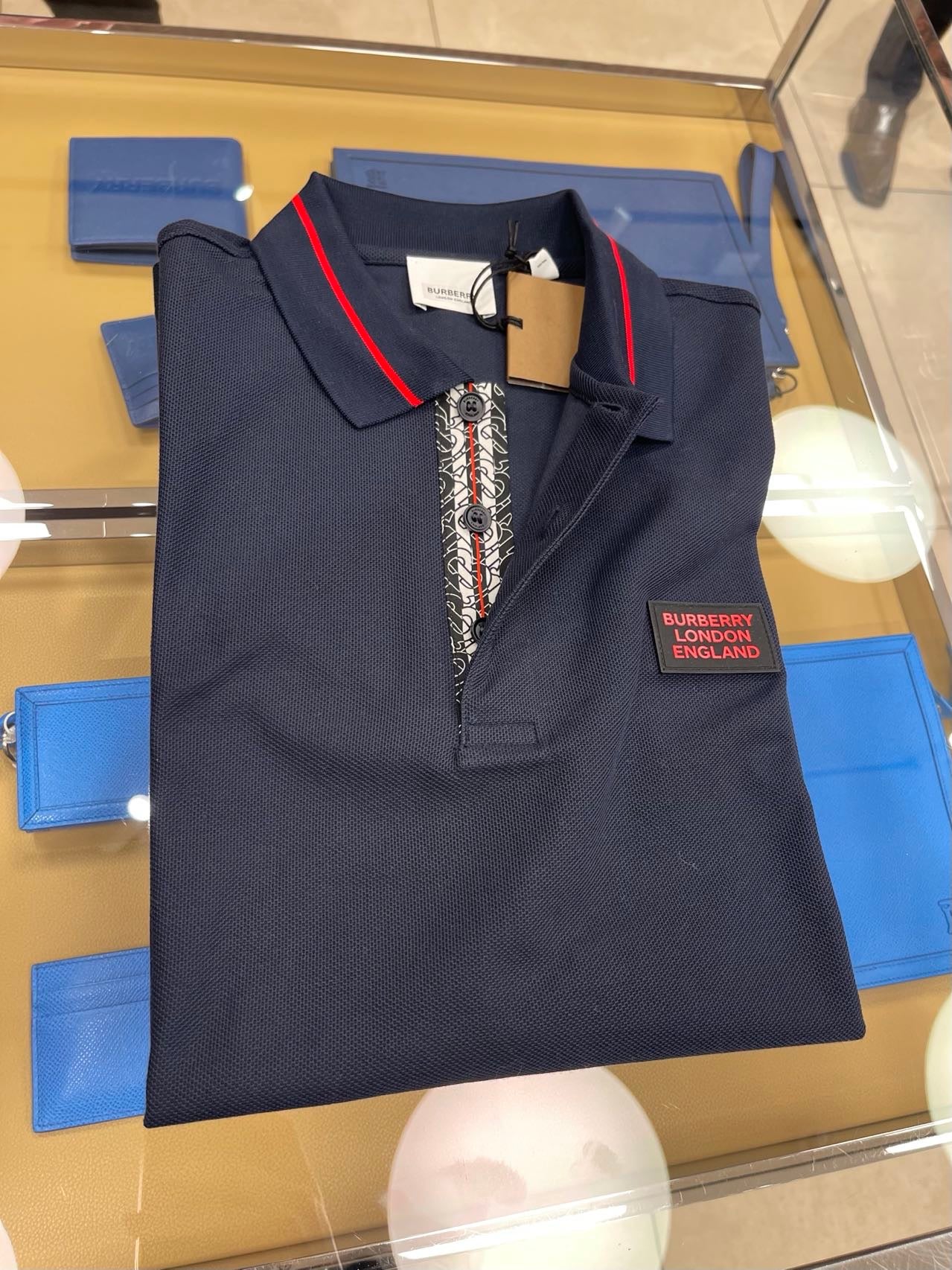 Burberry polo shirt 巴寶莉男士短袖運動風polo衫