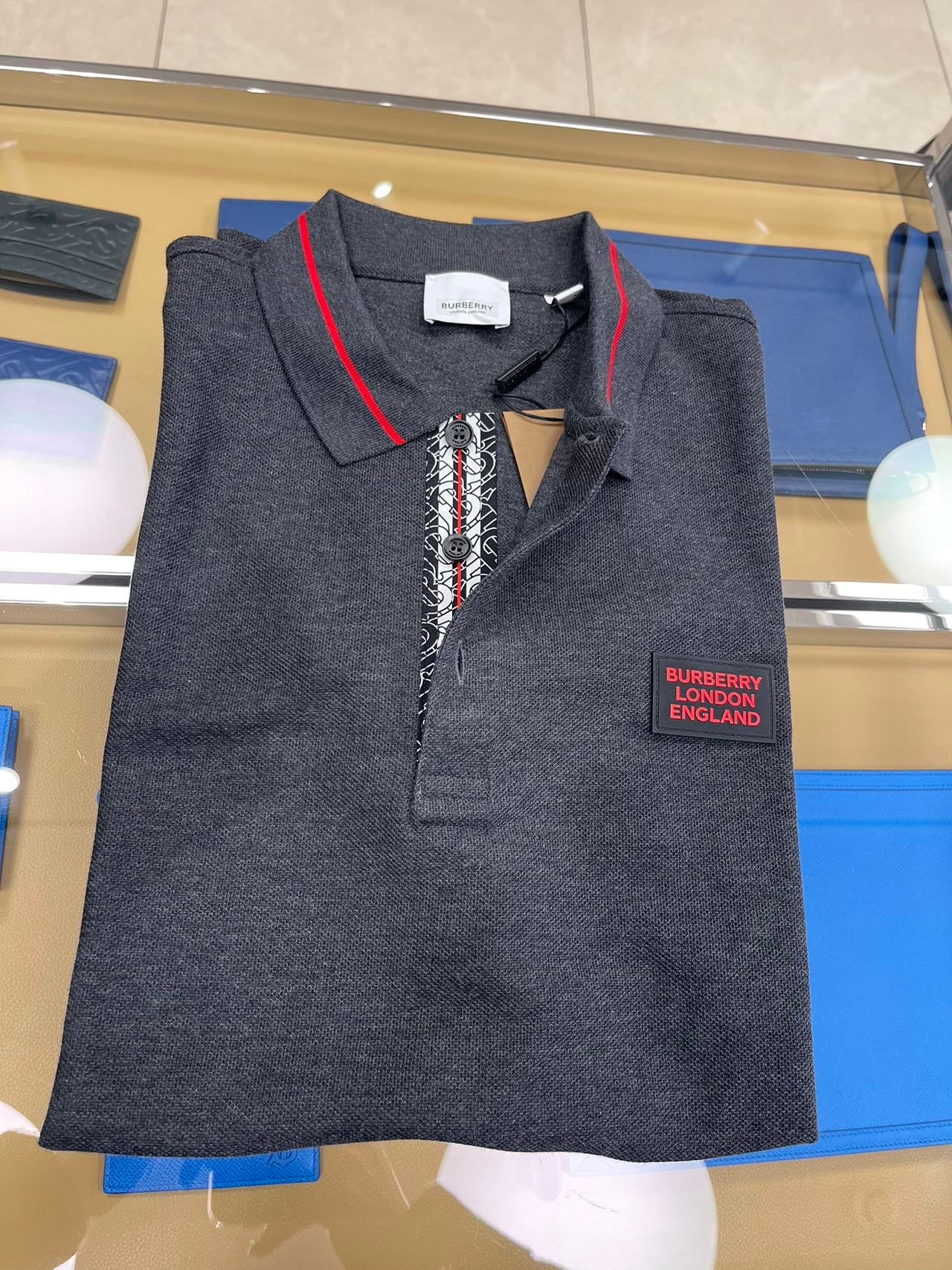 Burberry polo shirt 巴寶莉男士短袖運動風polo衫