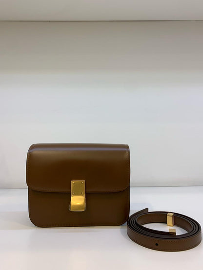 Celine Teen Classic Bag 西琳小牛皮經典肩背包*