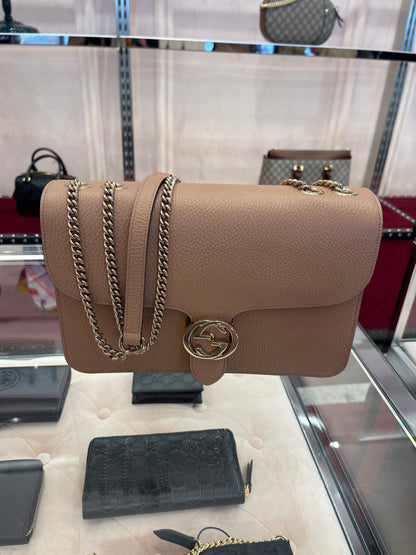Gucci GG chain shoulder bag 古馳GG鏈條包