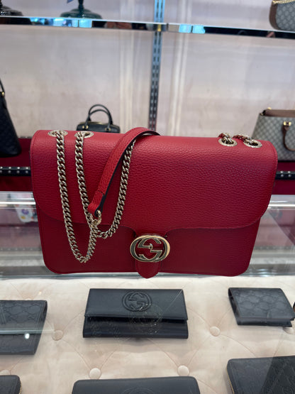 Gucci GG chain shoulder bag 古馳GG鏈條包
