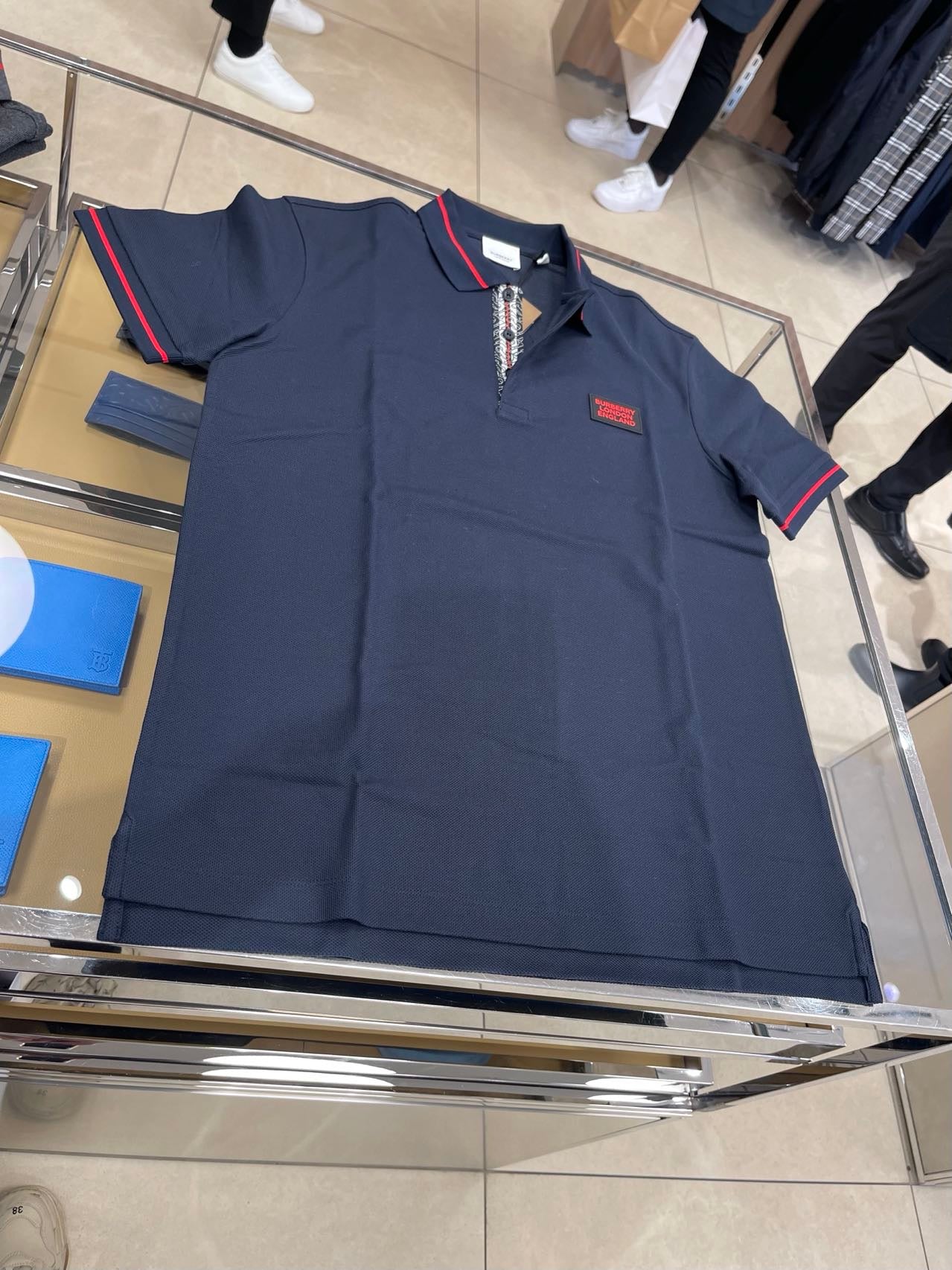 Burberry polo shirt 巴寶莉男士短袖運動風polo衫