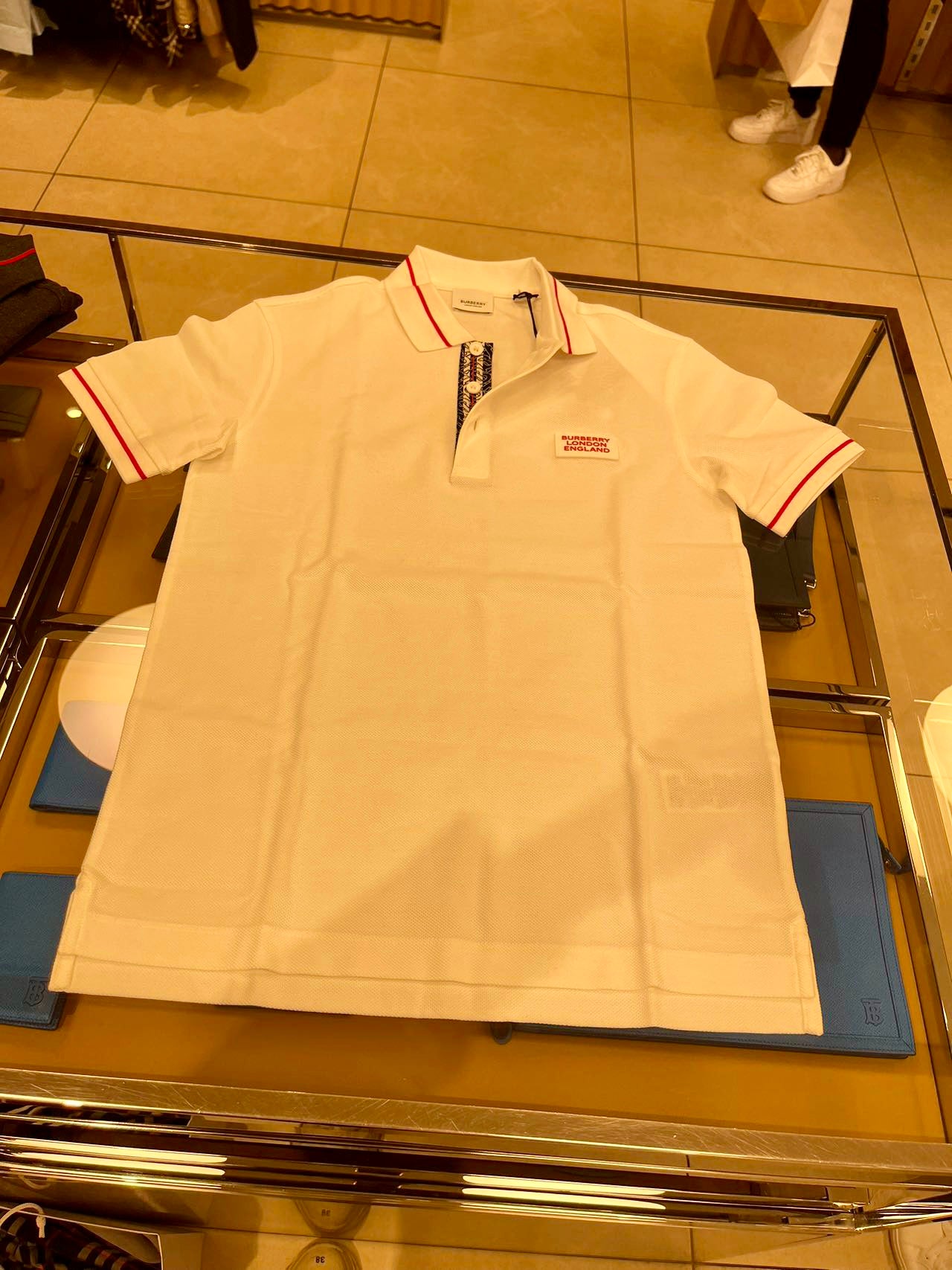 Burberry polo shirt 巴寶莉男士短袖運動風polo衫