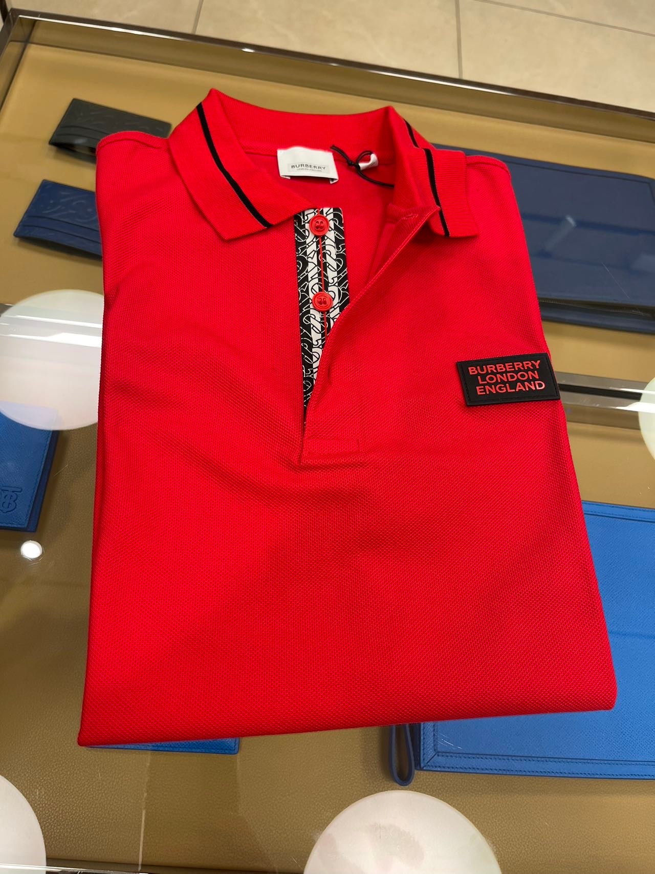 Burberry polo shirt 巴寶莉男士短袖運動風polo衫