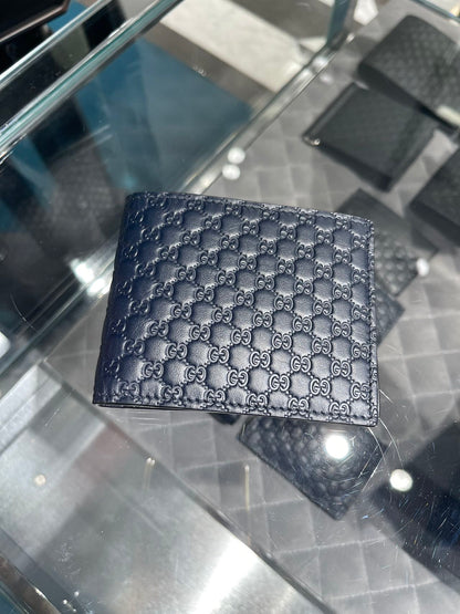 Gucci Guccissima wallet 古馳GG壓紋對折卡槽短夾