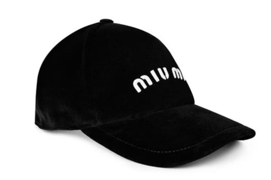 MIU MIU LOGO CAP 繆繆標誌棒球帽