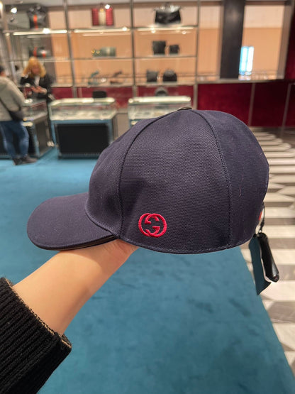 Gucci canvas cap古馳帆布鴨舌帽