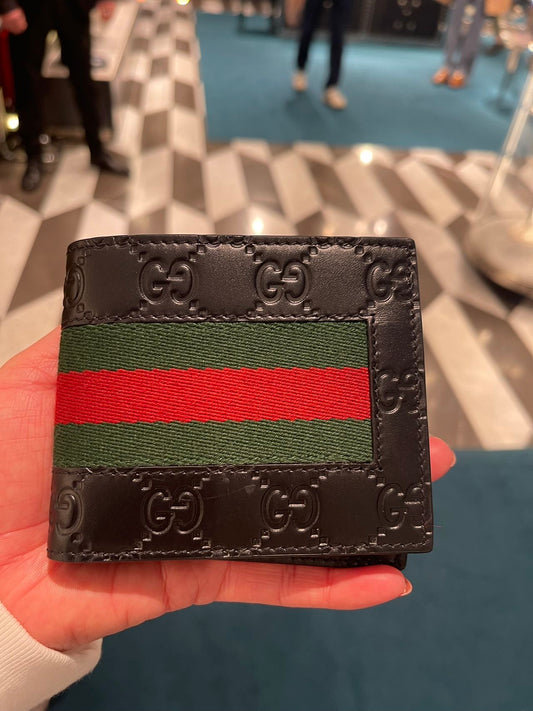 Gucci GG signature bifold wallet 古馳GG壓紋短夾