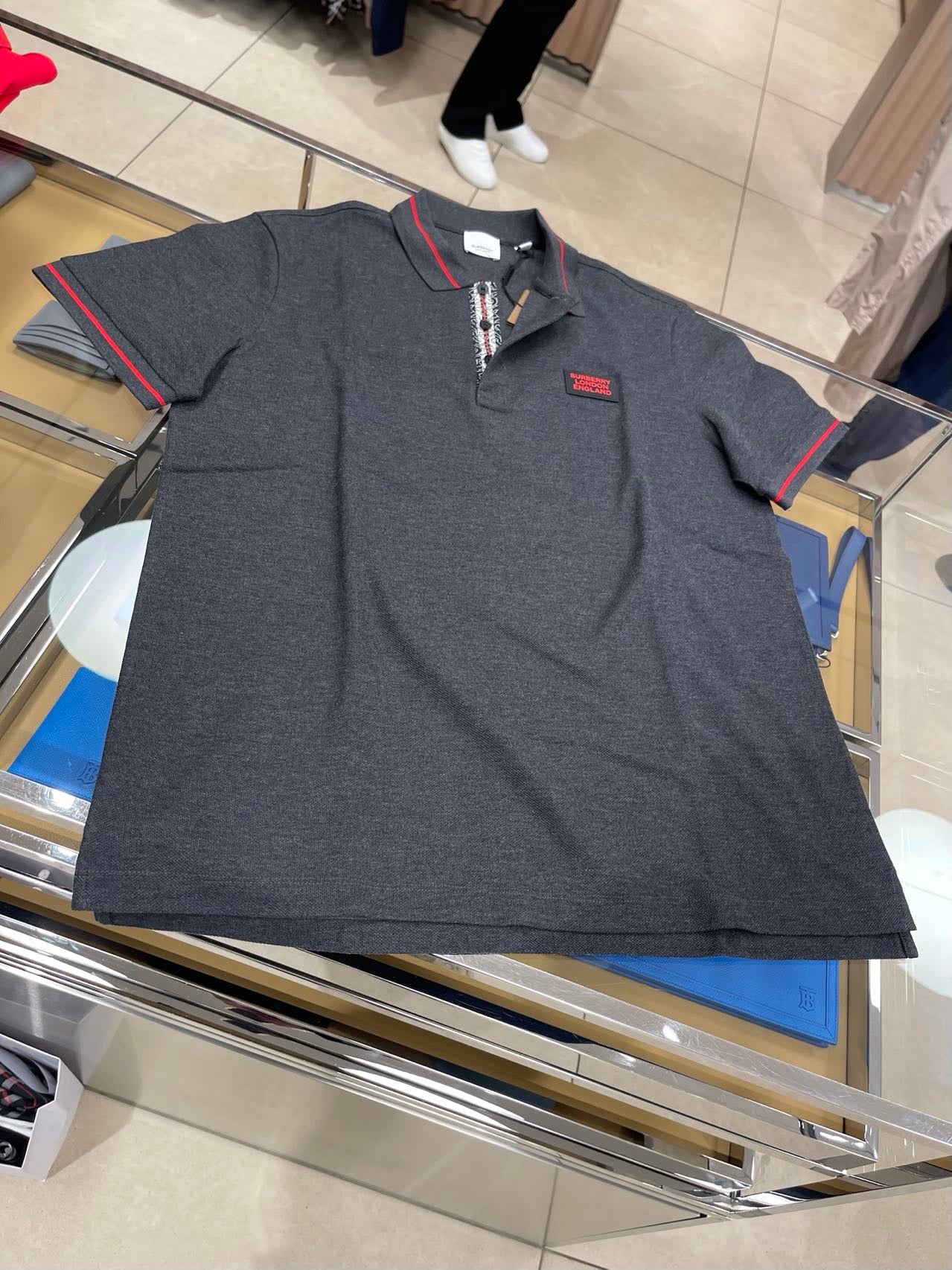 Burberry polo shirt 巴寶莉男士短袖運動風polo衫